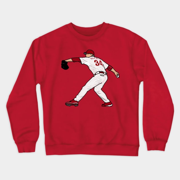 Halladay throw Crewneck Sweatshirt by Seeyaseiya